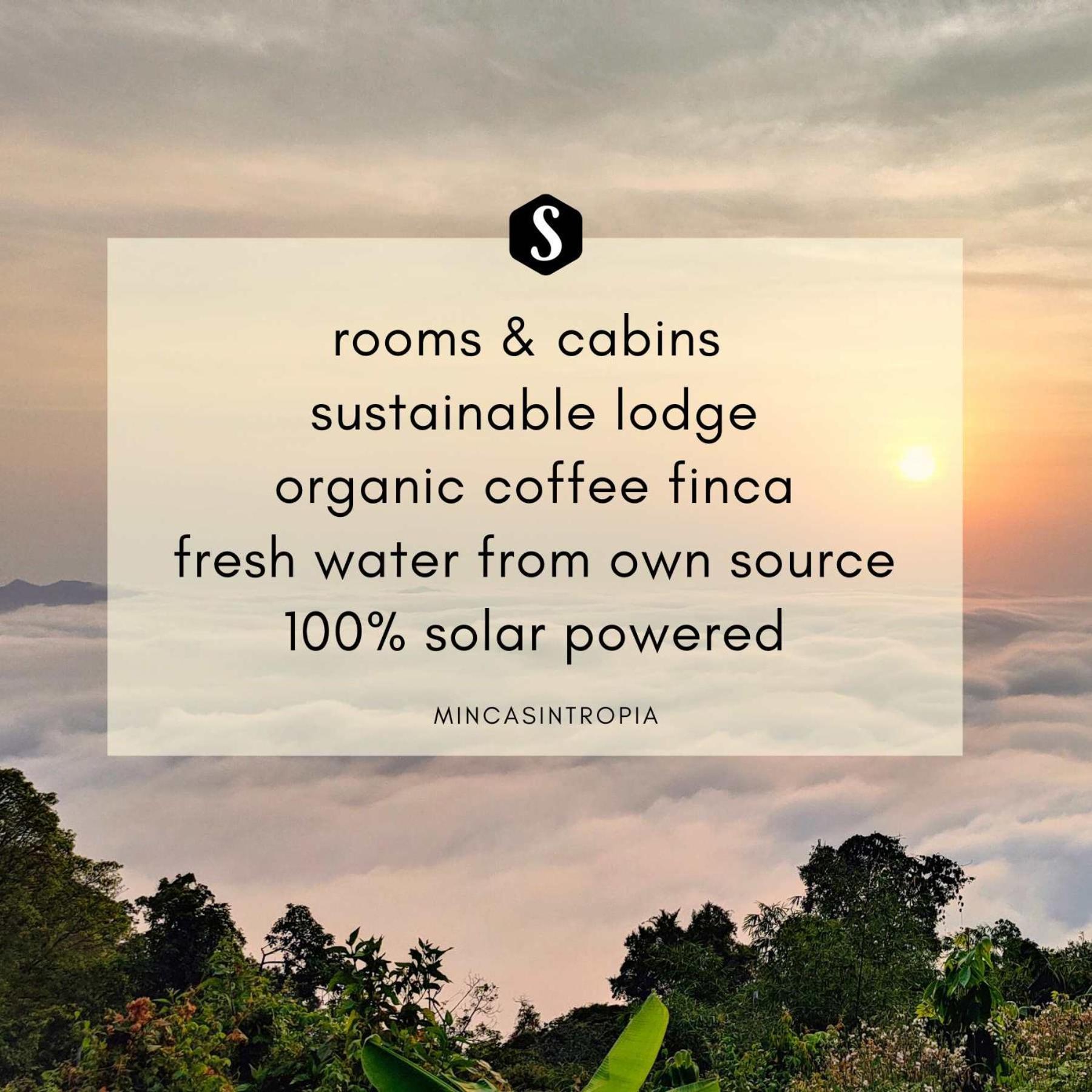 Minca Sintropia - Sustainable Lodge & Organic Coffee Finca Экстерьер фото